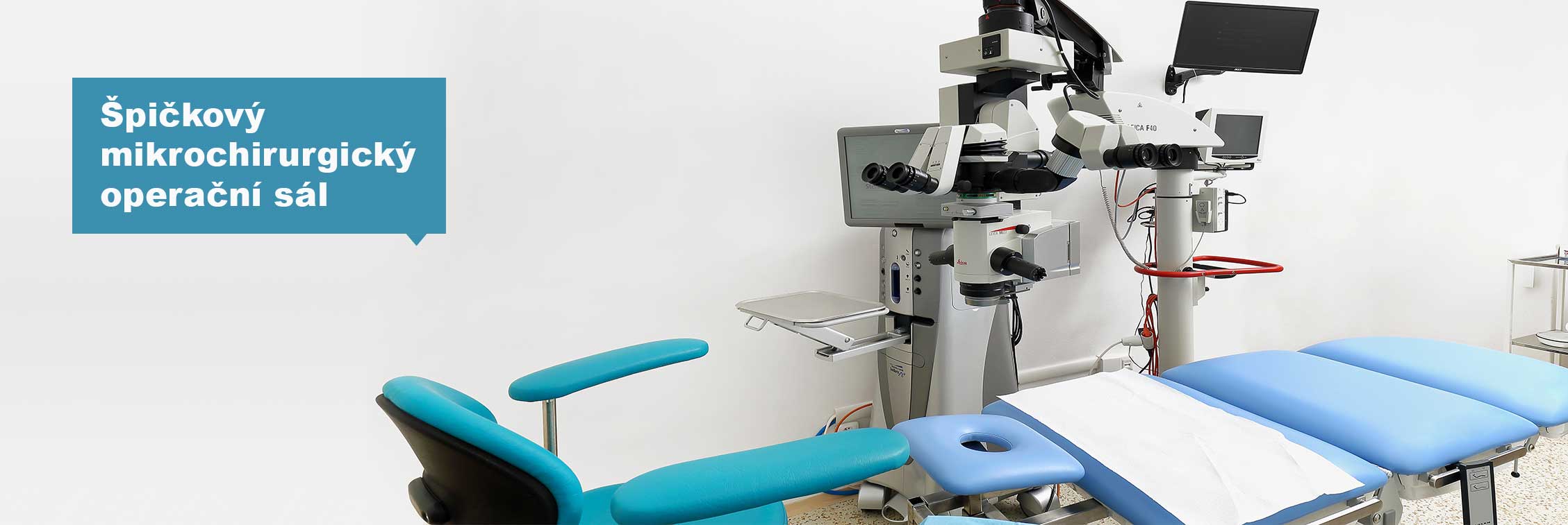 Mikrochirurgie sítnice a sklivce v oční ordinaci Klinoft